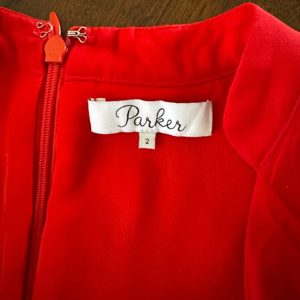 Parker Bold Red Garment - Picture 3 of 3